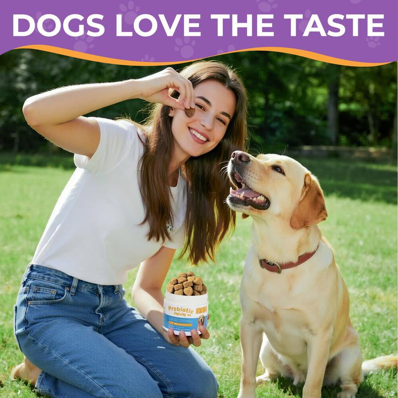 Natural dog probiotics 8-in-1 formula 90 servings